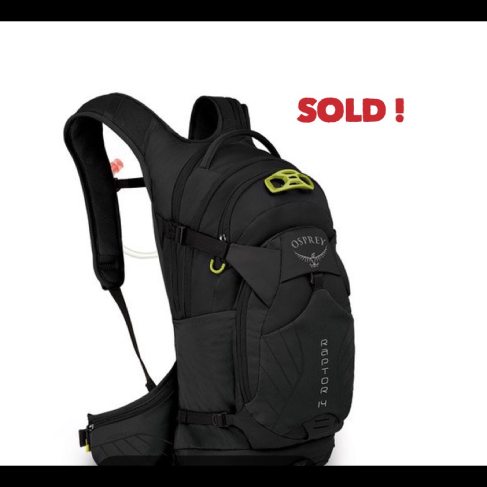 NWT Osprey Mens Hydration backpack Raptor 14